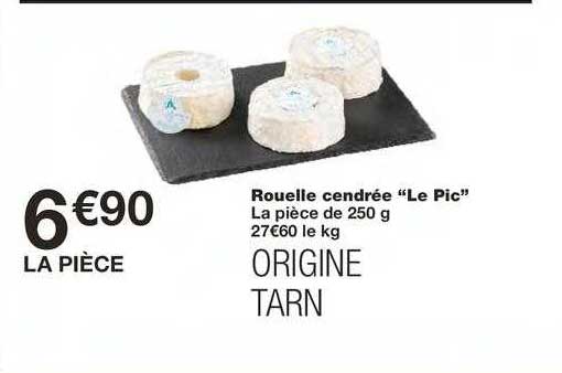 rouelle cendrée "le pic"