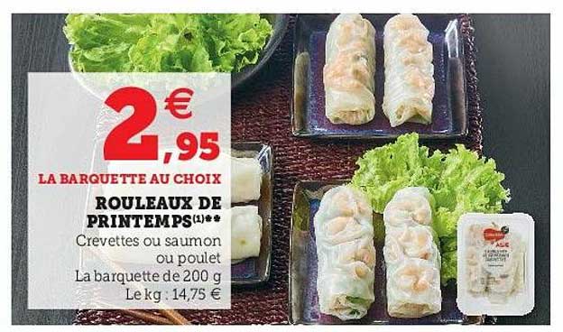 Rouleaux De Printemps