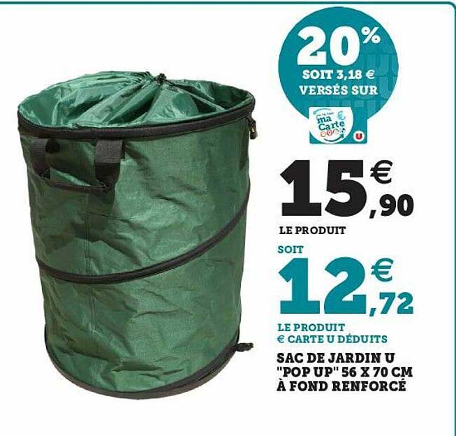 Sac De Jardin U "pop Up"