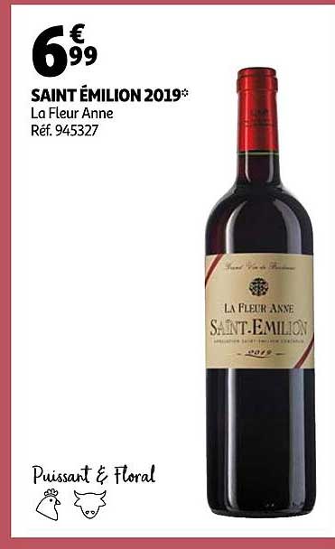saint émilion 2019 la fleur anne