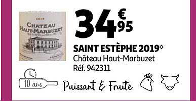 saint estèphe 2019 château haut-marbuzet