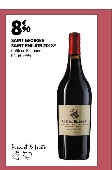 saint georges saint émilion 2018