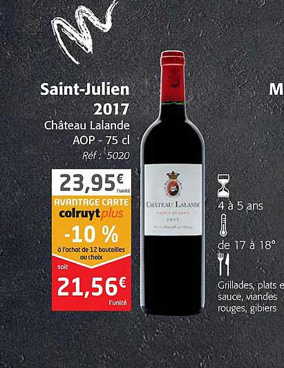 saint-julien 2017 château lalande aop