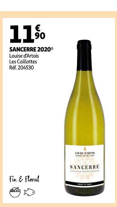 sancerre 2020 louise d'artois les caillottes