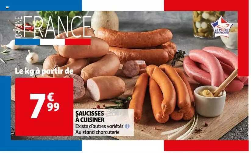 saucisses à cuisiner