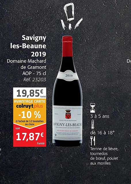 Savigny Les-beaune 2019 Domaine Machard De Gramont Aop