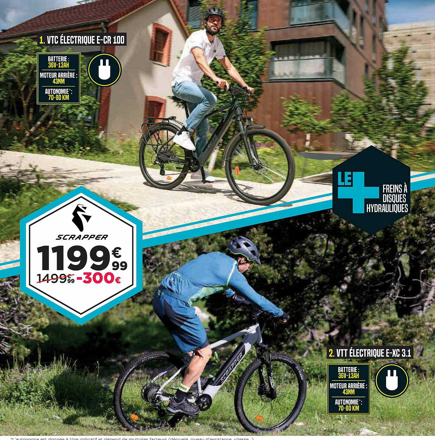 scrapper vtc électrique-cr 100