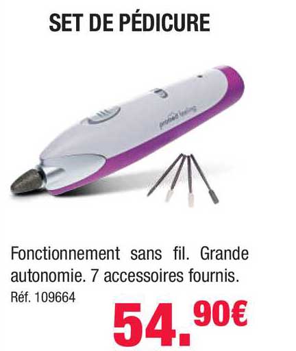 set de pédicure