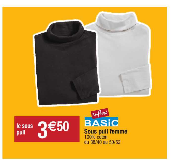 Sous Pull Femme Influx Basic