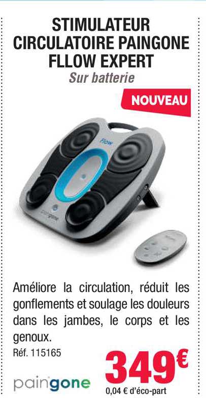 stiumlateur circulatoire paingone fllow expert