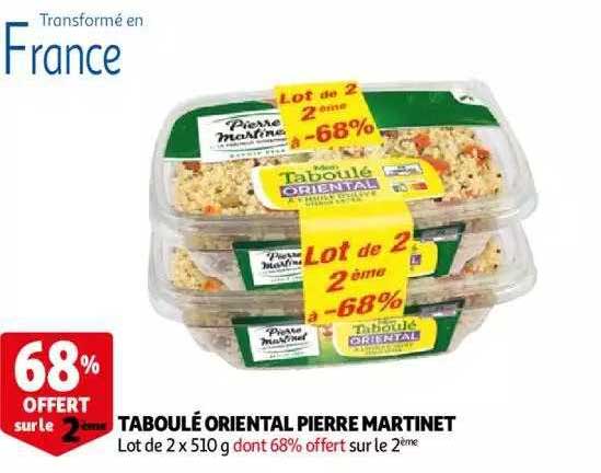 Taboulé Oriental Pierre Martinet