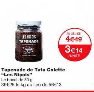 tapenade de tata colette "les niçois"