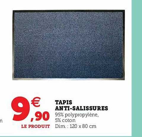 tapis anti-salissures