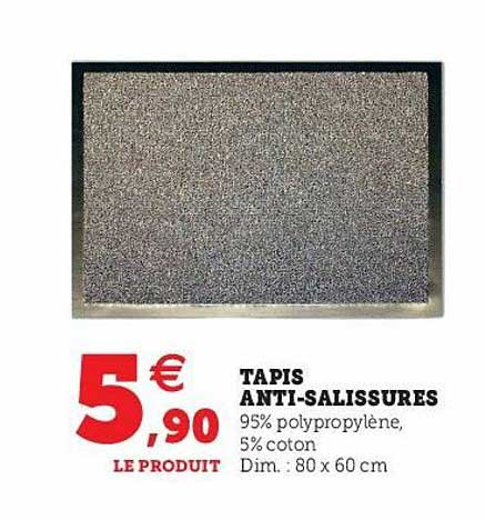 tapis anti-salissures