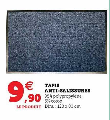 tapis anti-salissures