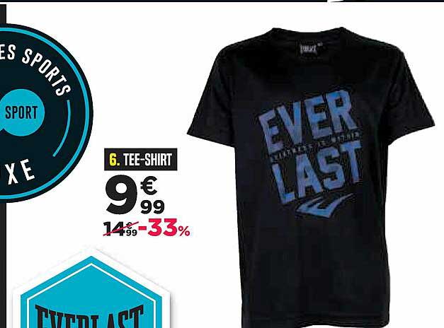 tee-shirt everlast