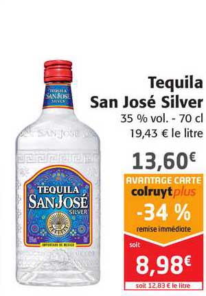 tequila san josé silver