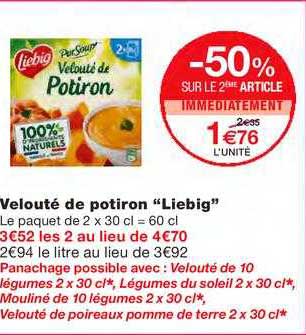 Velouté De Potiron "liebig"