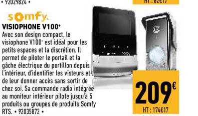 Visiophone V100" Somfy