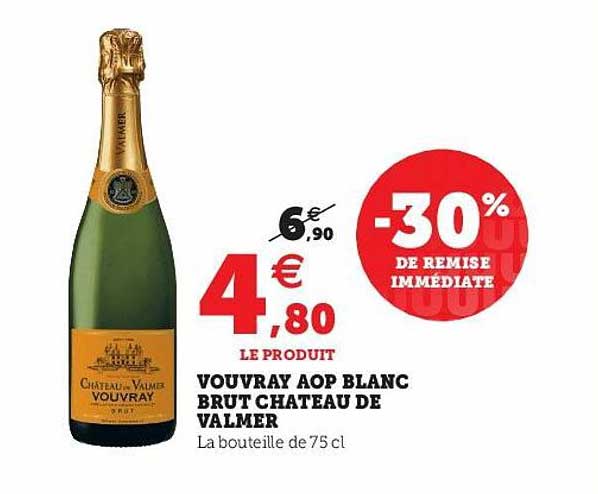Vouvray Aop Blanc Brut Château De Valmer