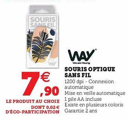 way souris optique sans fil