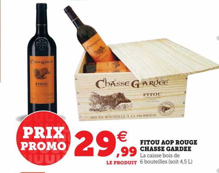 fitou aop rouge chasse gardée