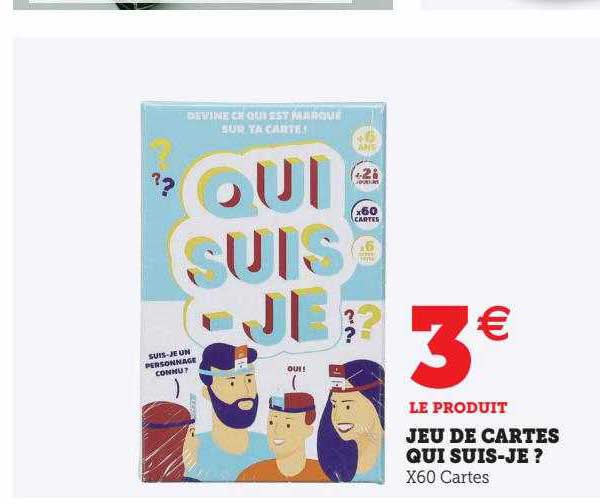 jeu de cartes qui suis-je?