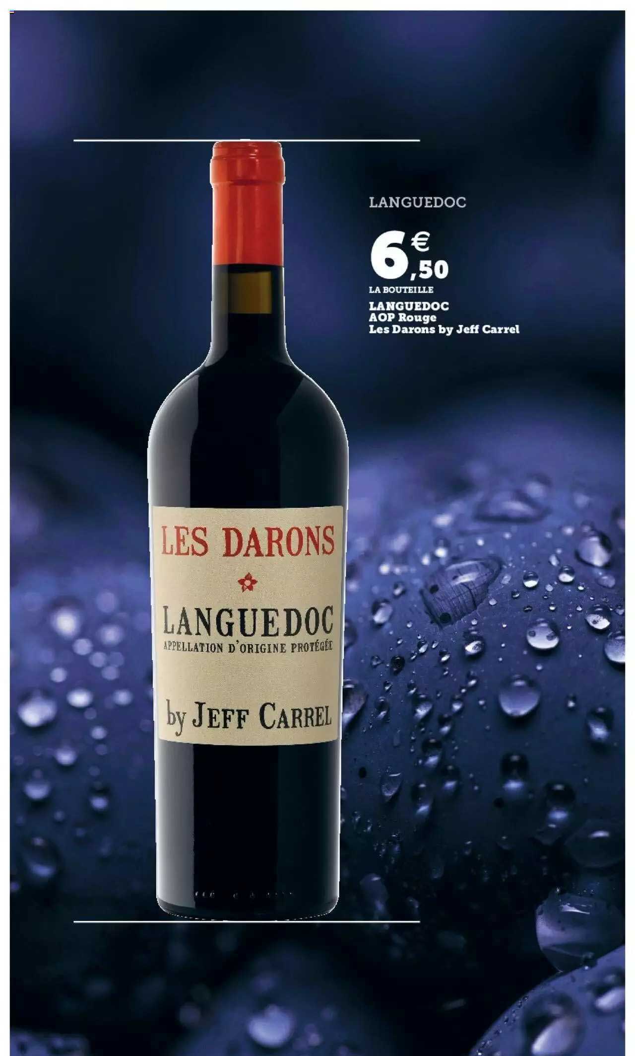 languedoc aop rouge les darons by jeff carrel