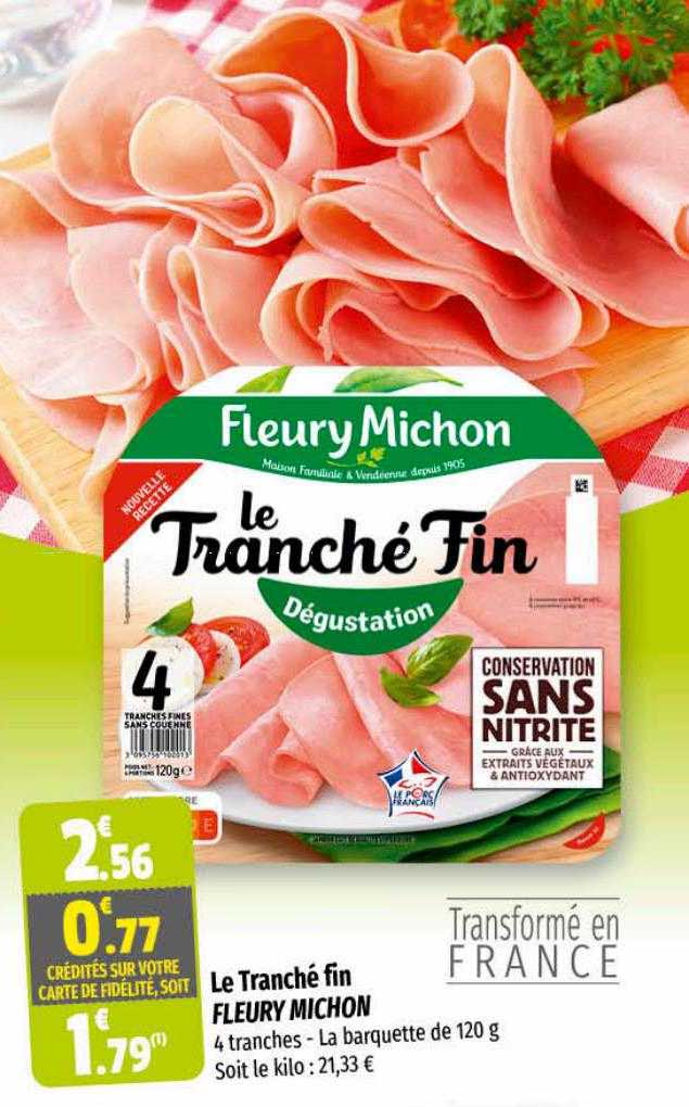 le tranché fin fleury michon