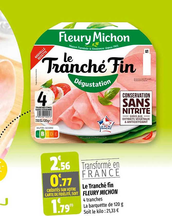 le tranché fin fleury michon