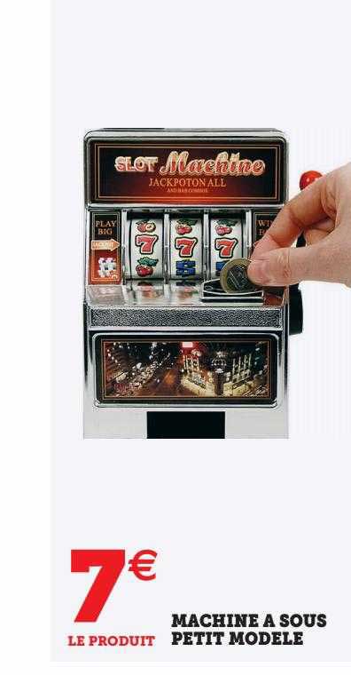 machine à sous petit modèle