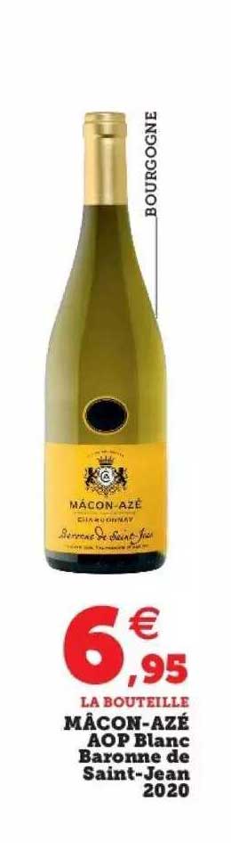 mâcon-azé aop blanc baronne de saint-jean 2020