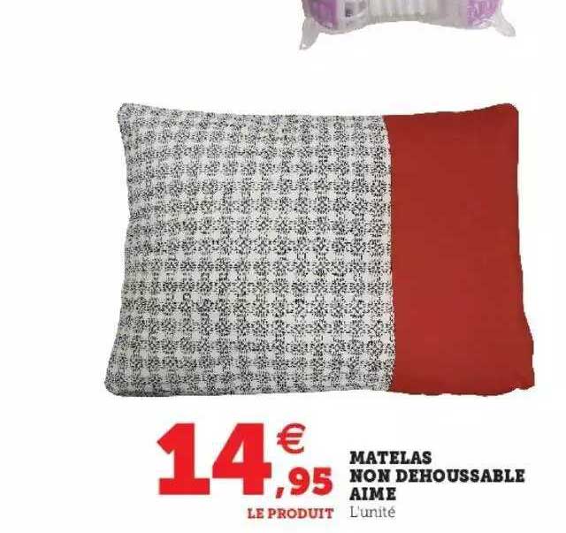 Matelas Non Déhoussable Aimé