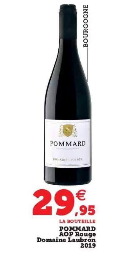 Pommard Aop Rouge Domaine Laubron 2019