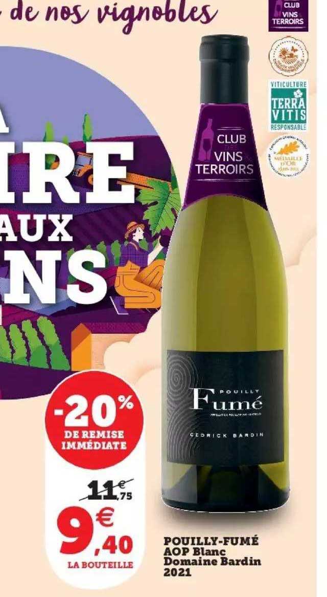 pouilly-fumé aop blanc domaine bardin 2021