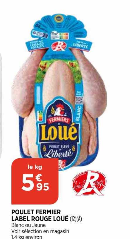 Poulet Fermier Label Rouge Loué