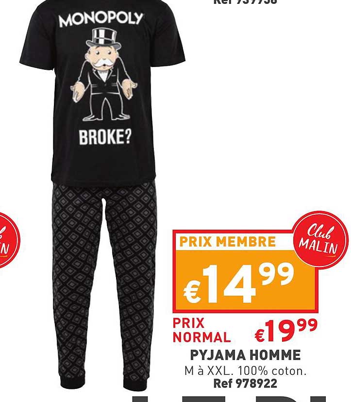 Pyjama Homme