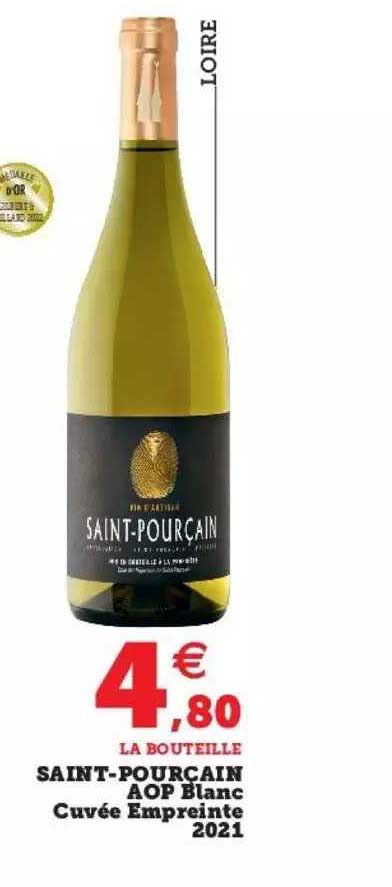saint-pourçain aop blanc cuvée empreinte 2021