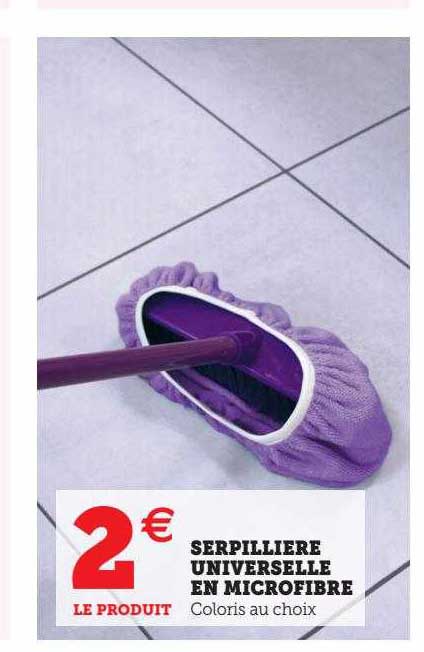 serpillière universelle en microfibre
