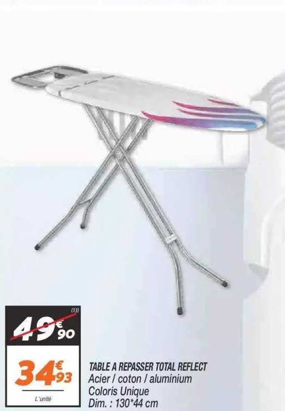 table à repasser total reflect