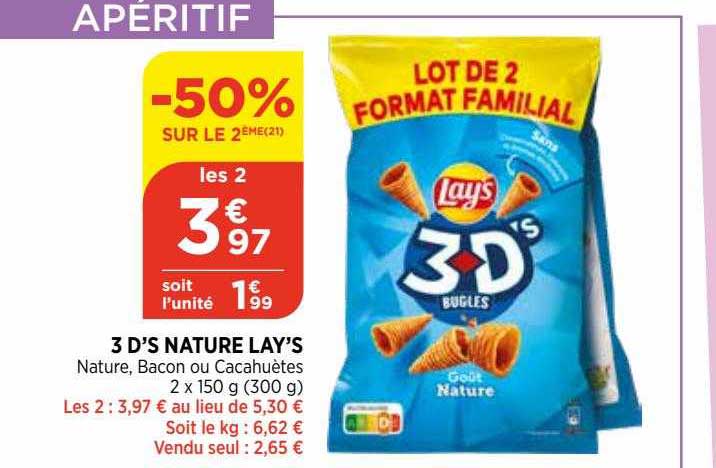 3d's Nature Lay's