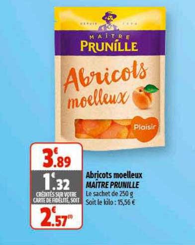 Abricots Moelleux Maître Prunille