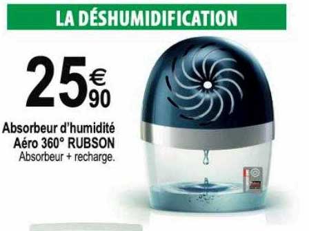 Absorbeur D'humidité Aéro 360° Rubson