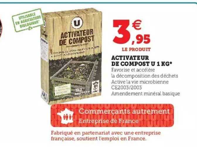 activateur de compost u 1 kg