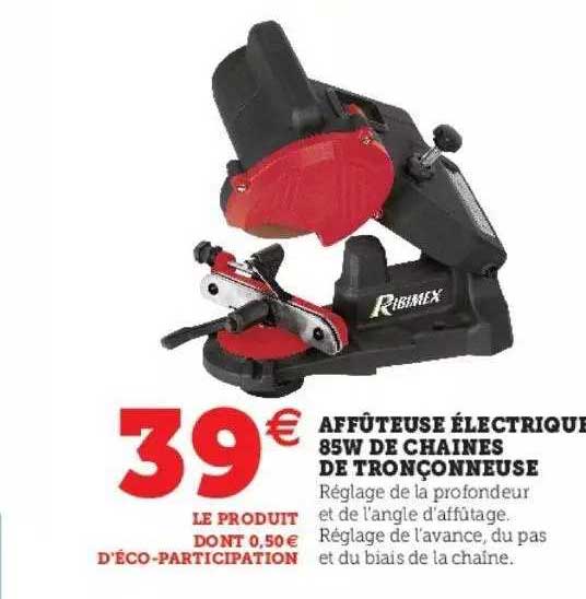 affûteuse électrique 85w de chaînes de tronçonneuse