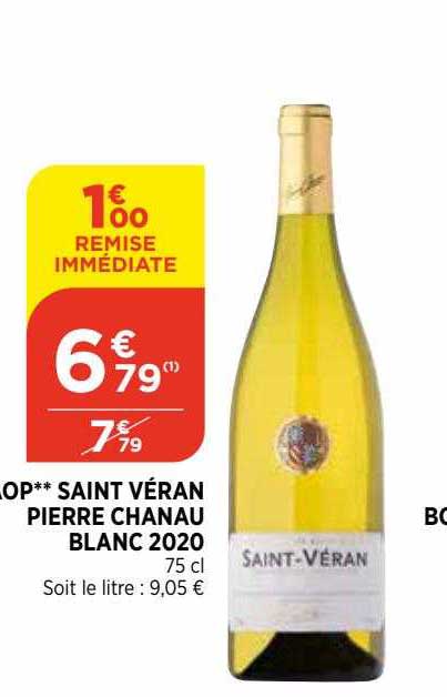 aop saint véran pierre chanau blanc 2020