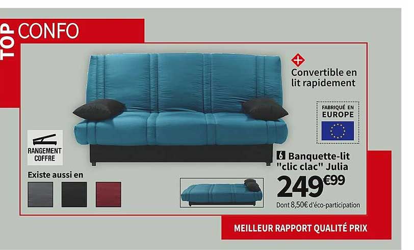 banquette-lit "clic clac" julia