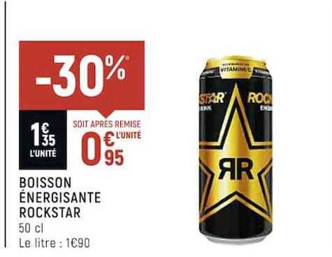 Boisson énergisante Rockstar