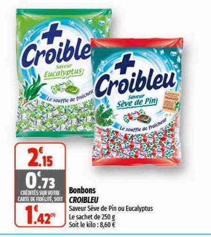 bonbons croibleu