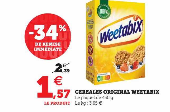 Céréales Original Weetabix